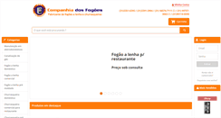Desktop Screenshot of ciadosfogoes.com.br
